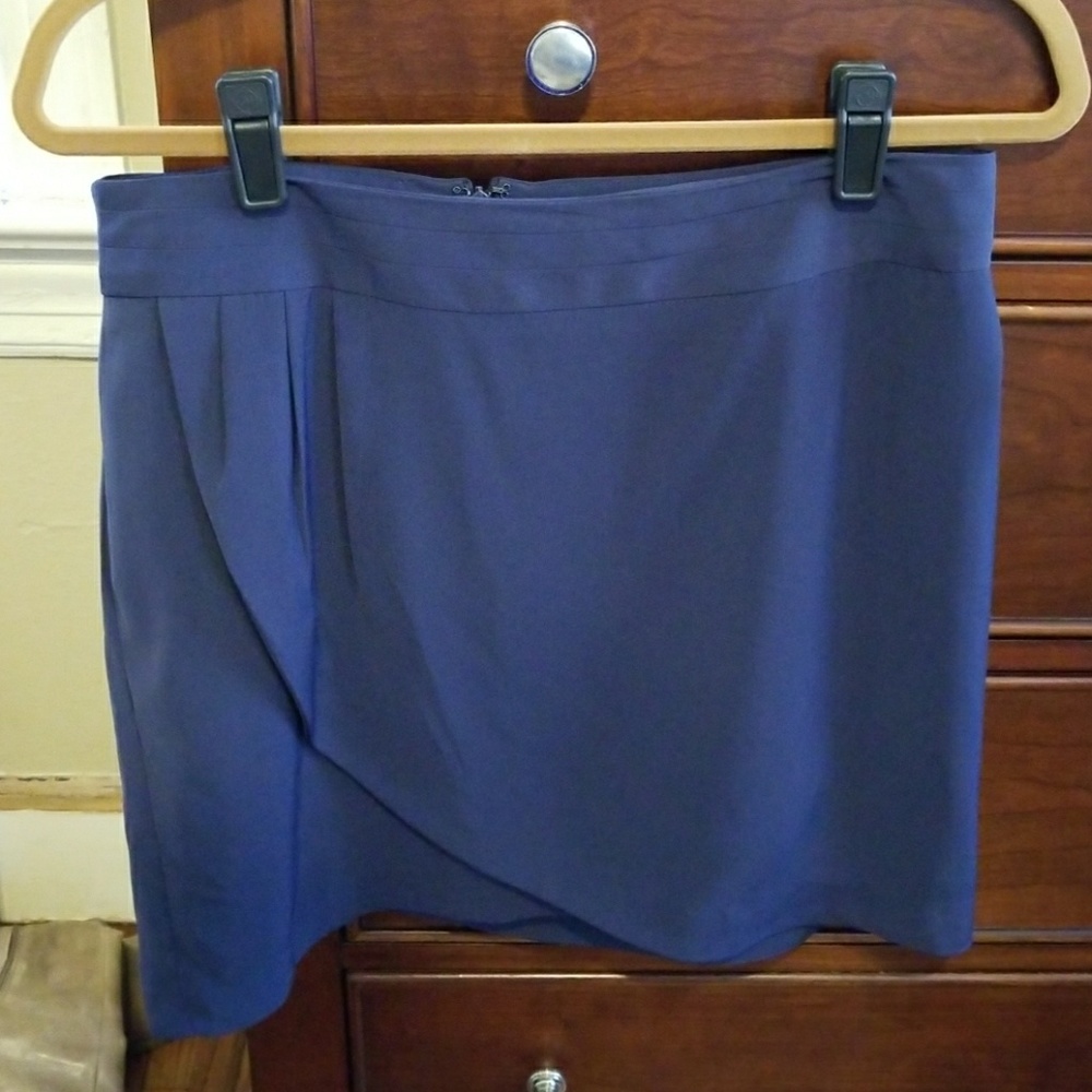 Banana Republic blue Tulip mini skirt